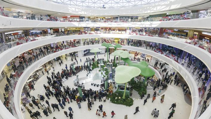 上海路万达广场迎来“开门红”。