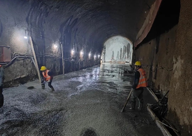 轨道交通7号线建设现场。市住房城乡建委供图