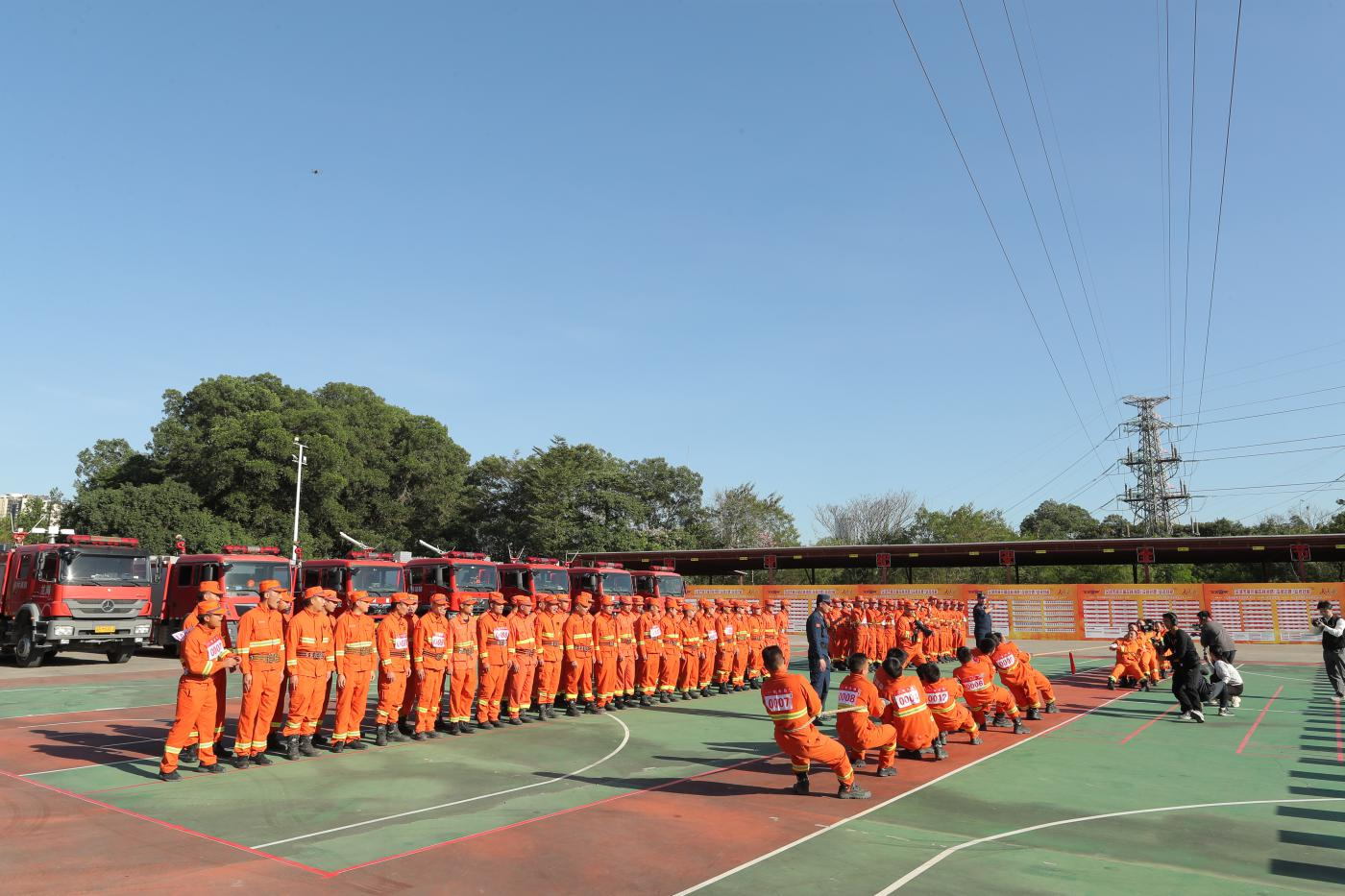 深圳举办森林消防业务技能大比武