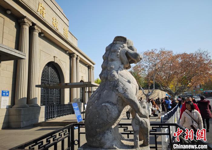 南京总统府景区门楼入口调整