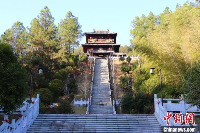 图为双井村进士园内的魁星楼。中新社记者 熊锦阳 摄