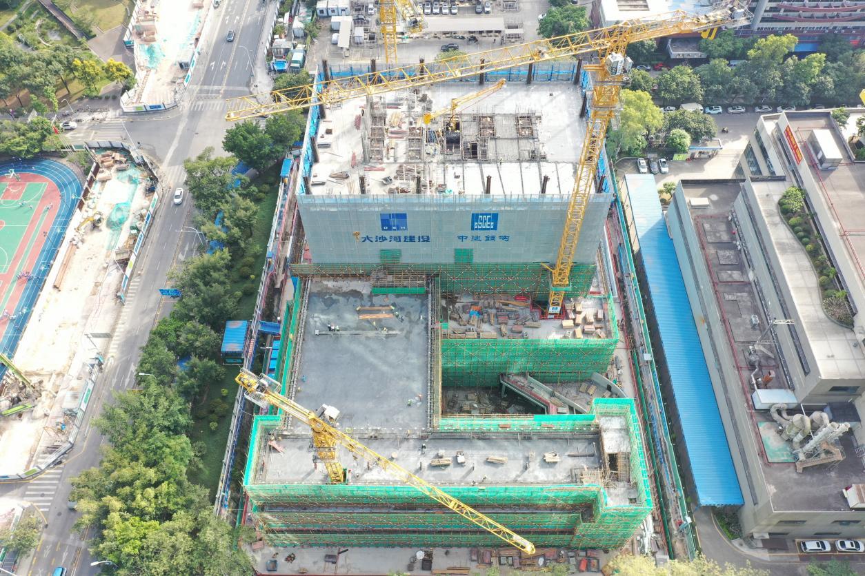 南山创新模式“联合上楼”项目建设迎来重大节点