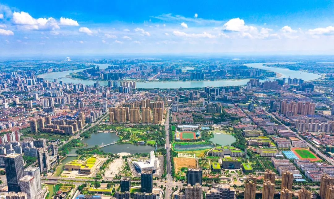 常德市城区。图片来自常德日报媒资库