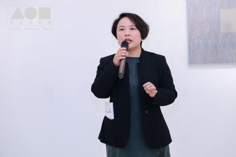 第十届青年艺术周项目总统筹 陈俊女士致辞