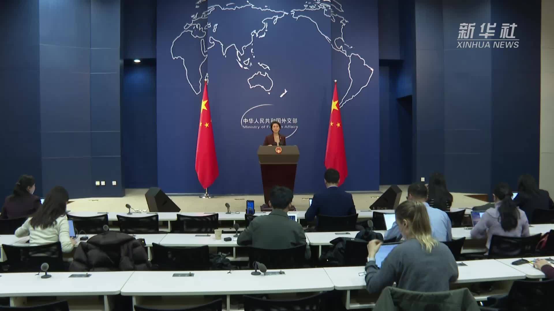 外交部发言人介绍中日外长会谈情况