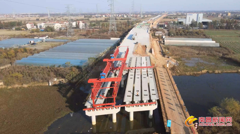 南昌洪腾高速项目建设如火如荼 路基工程已基本完成（图）