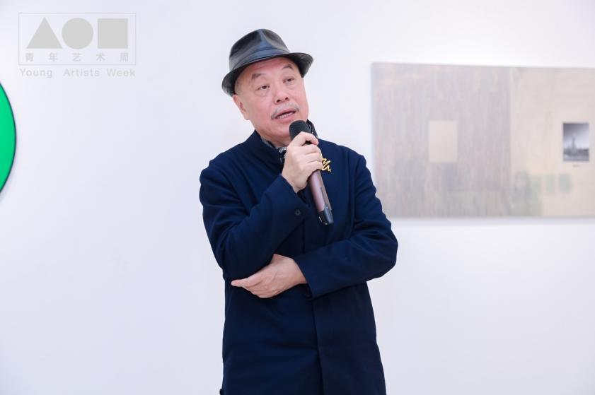 广东省美术家协会副主席、深圳市美术家协会主席 陈湘波先生致辞，并宣布开幕