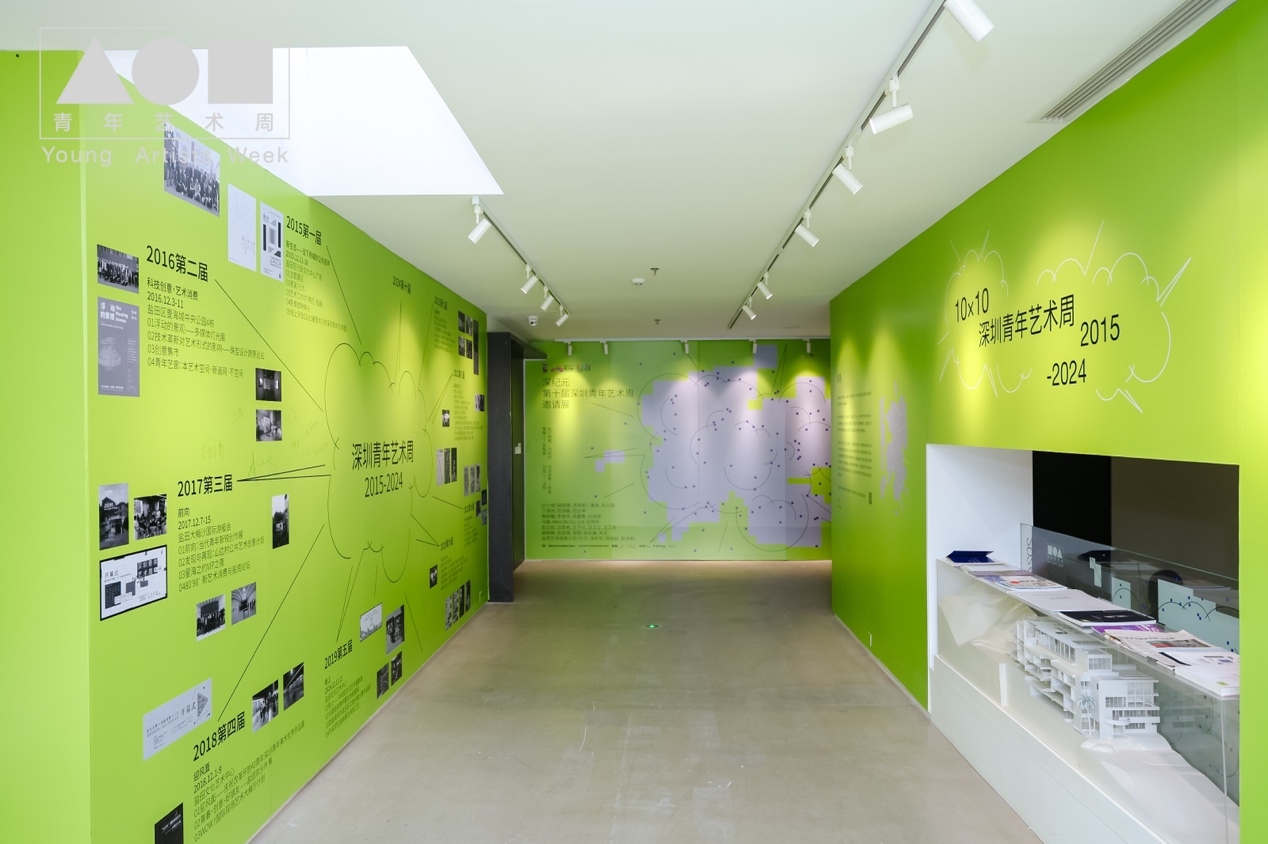 10&times;10：青年艺术周文献单元（2015-2024）