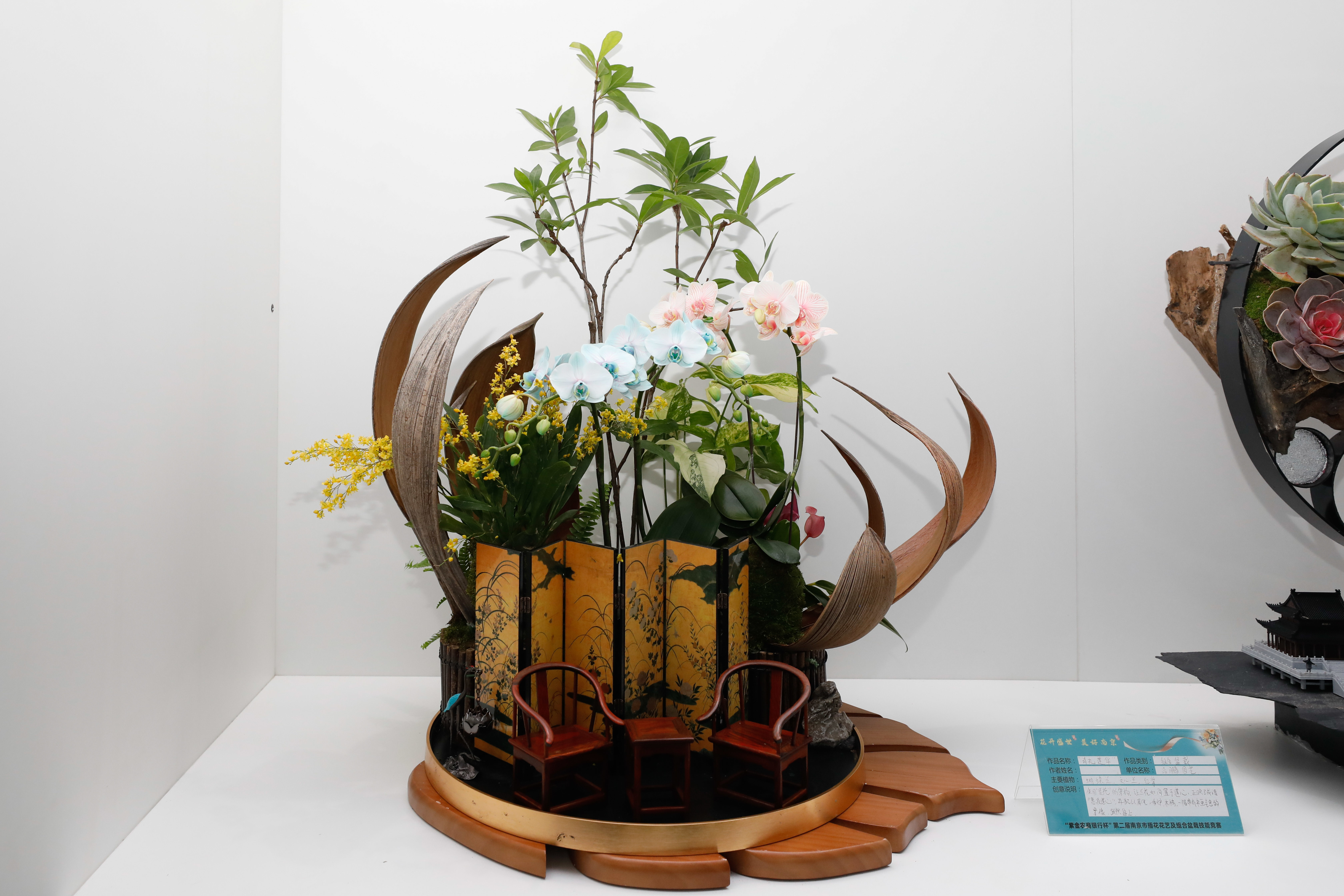 花满金陵,绽放美好生活!南京市第二届插花花艺及组合盆栽技能竞赛圆满举办