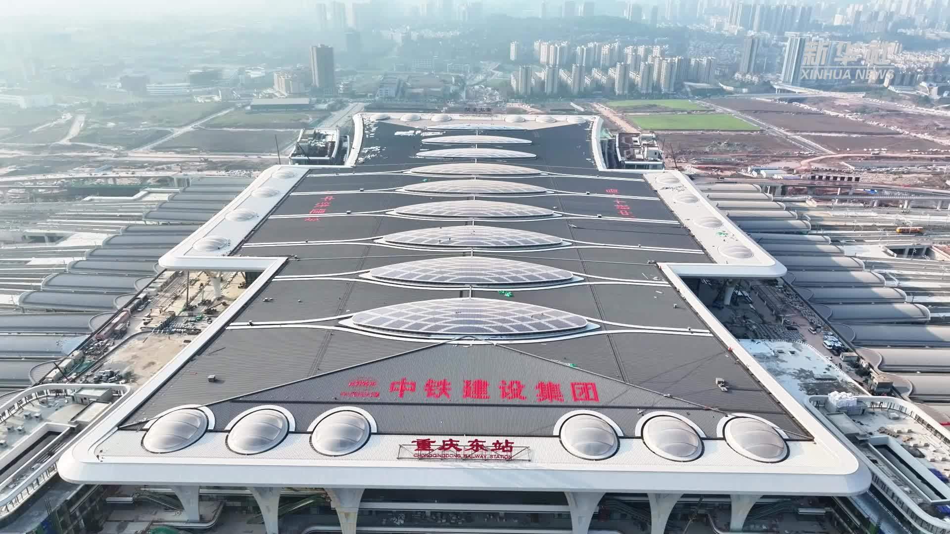 西部地区最大高铁枢纽站加紧建设