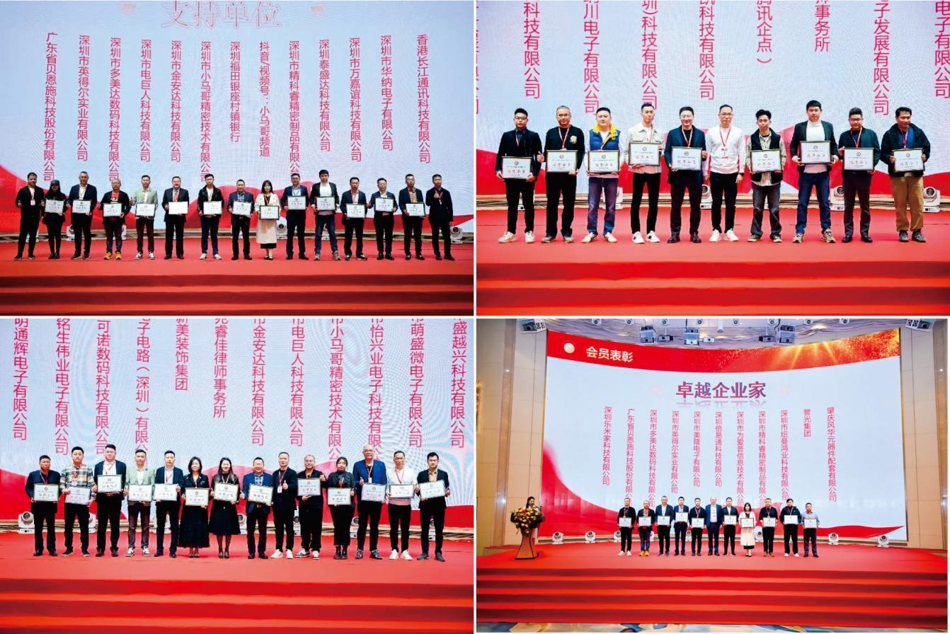 宝安电子商会第三届优秀会员表彰