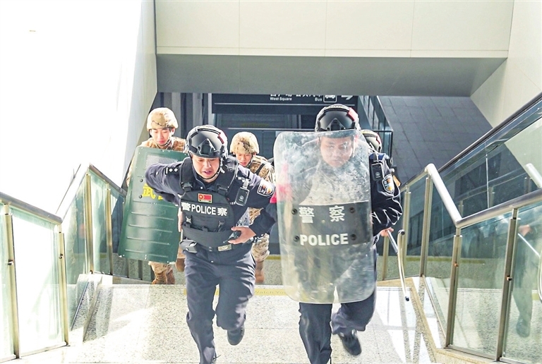 九江：实战演练保平安（图）