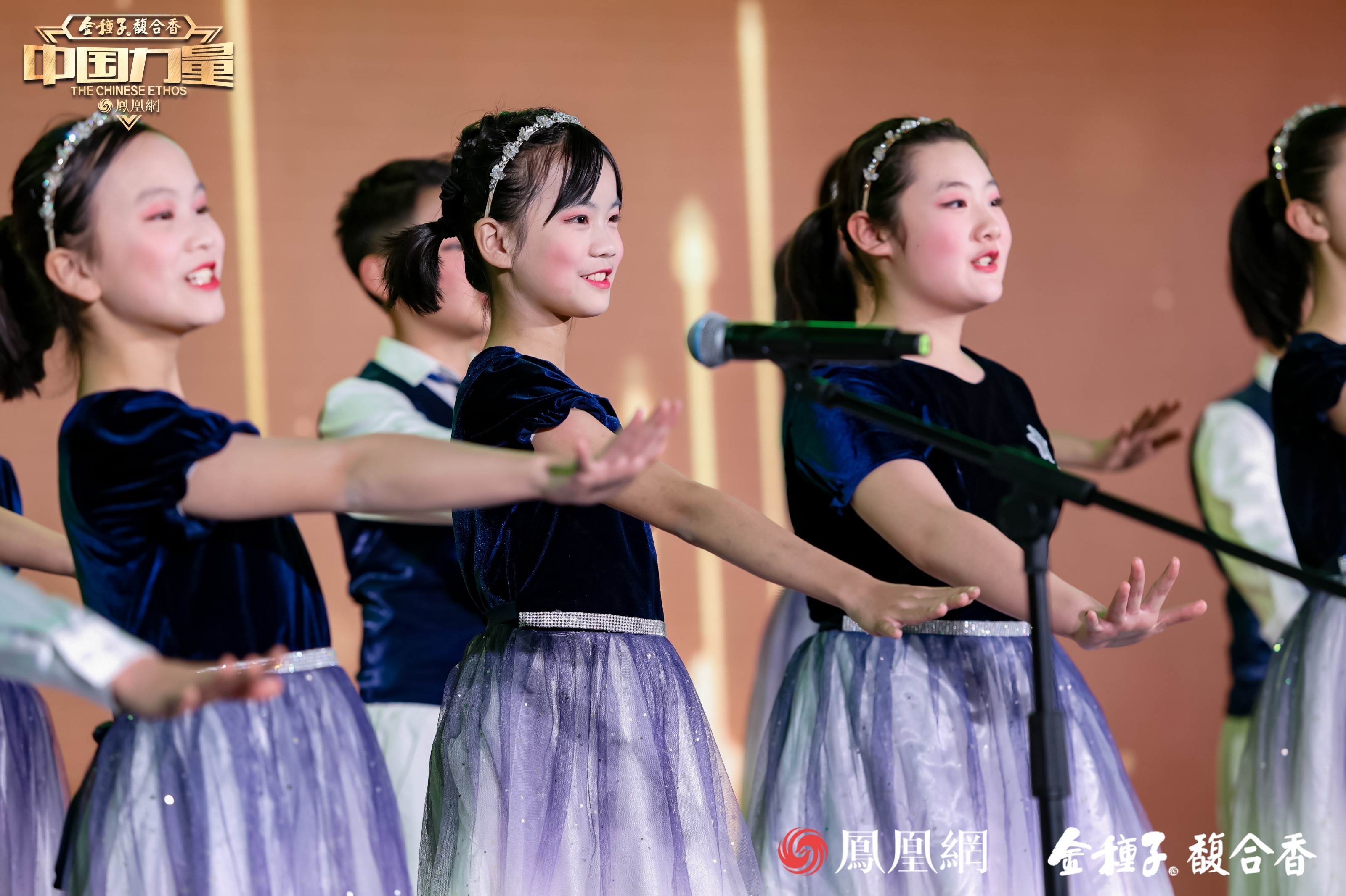 小百灵合唱团演出现场