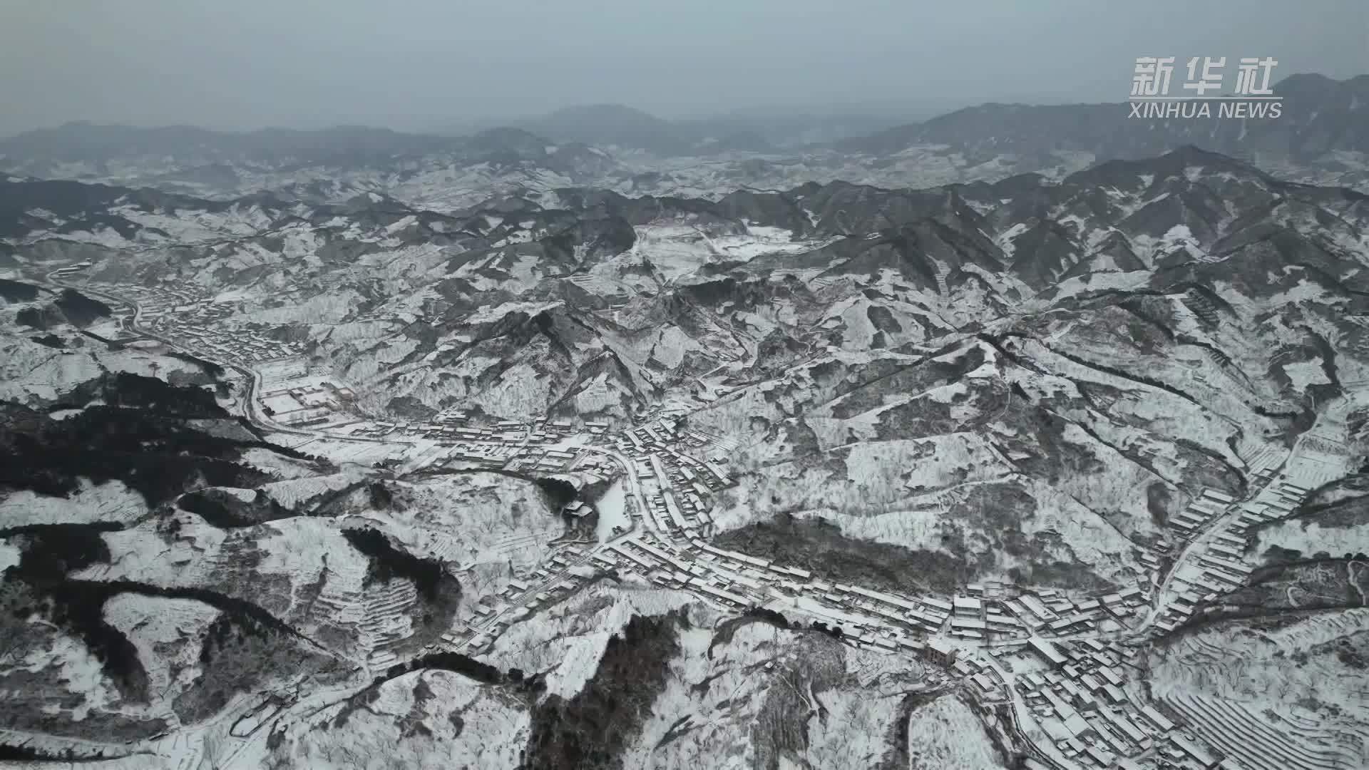 瞰中国｜河北迁西：银装素裹 长城冬韵