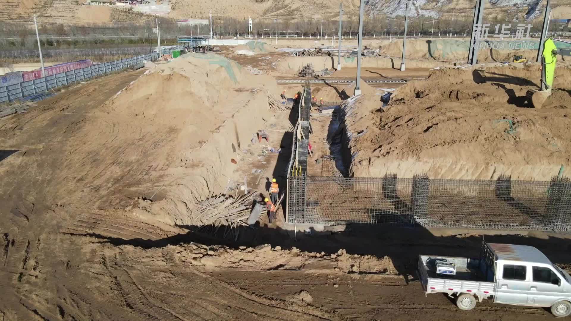 甘肃定西：项目建设“冬日无闲”