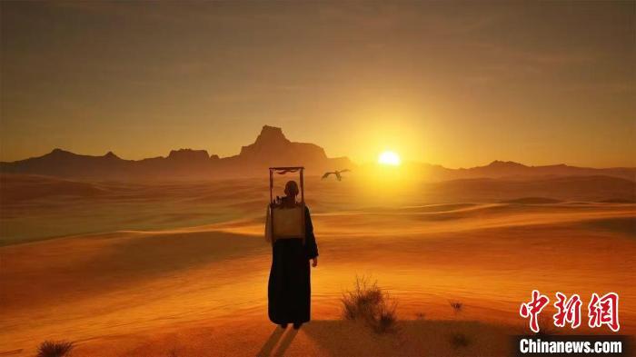 游戏剧情人物乐尊剧照　展览主办方供图