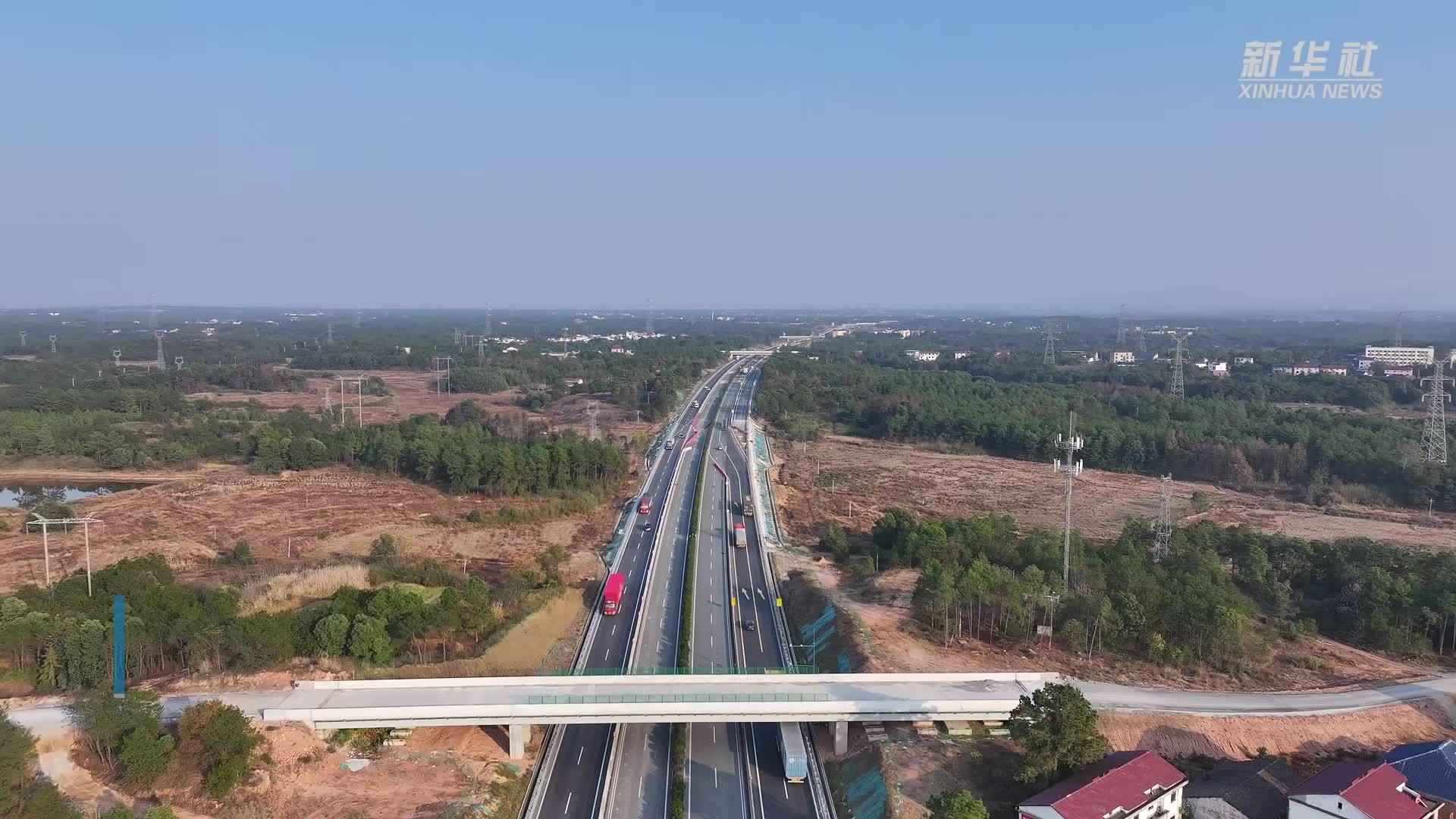 沪昆高速梨东改扩建工程建设有序推进