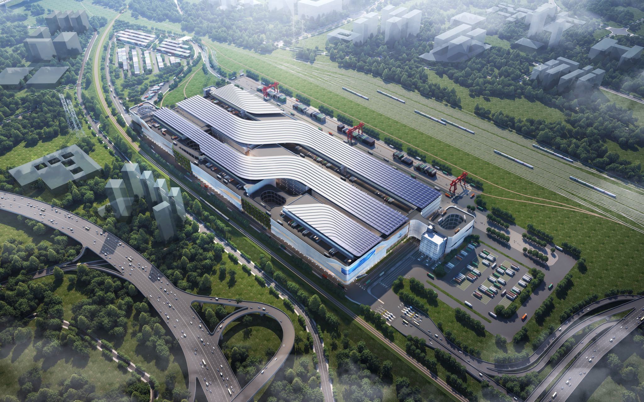 全国最大单体综合物流枢纽建设取得关键突破  深圳平湖南综合物流枢纽铁路地面层工程具备开通条件