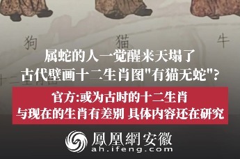 网友热议！古代壁画“十二生肖图”有猫无蛇？专家回应