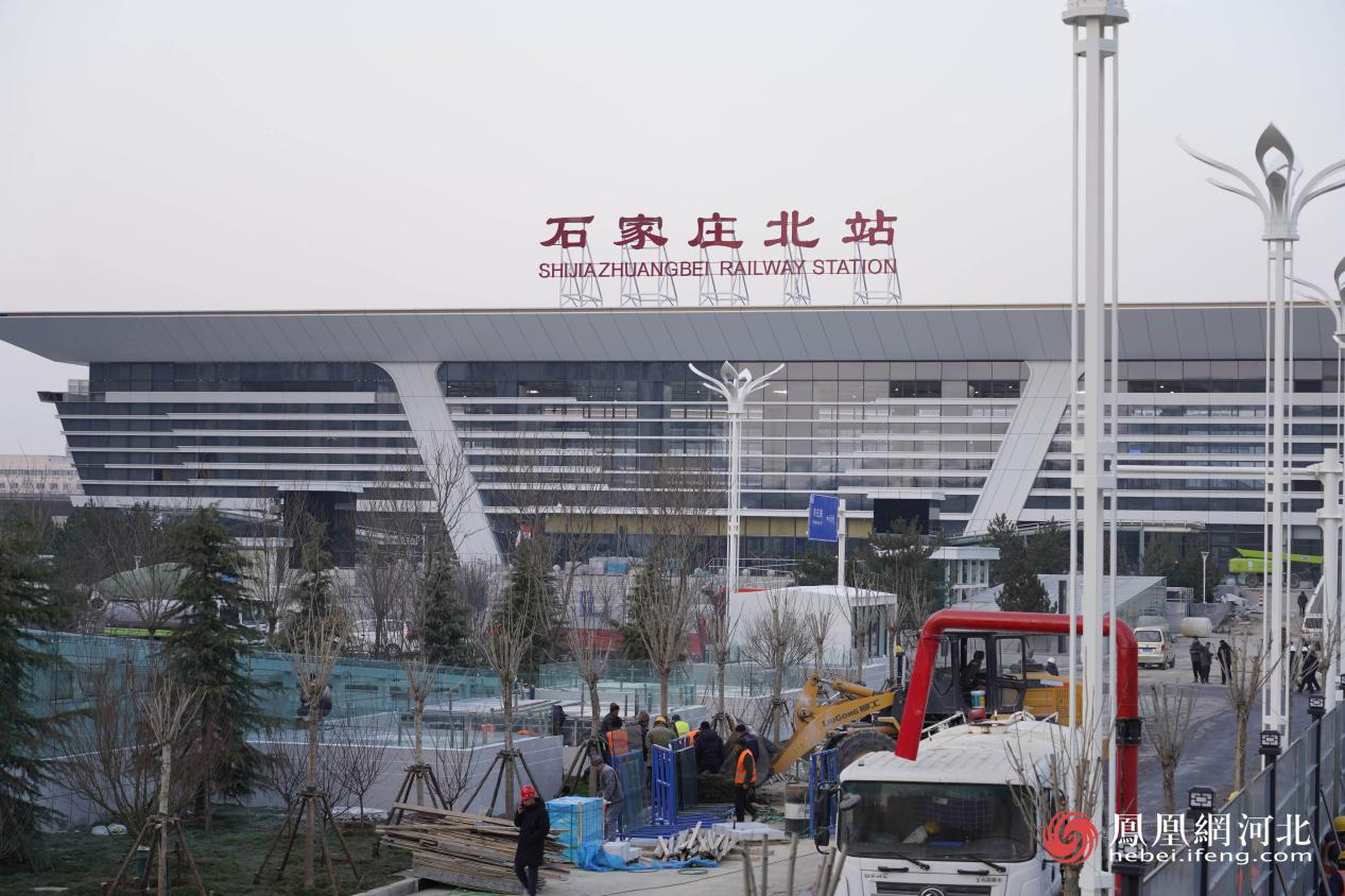 石家庄北站改造工程现场