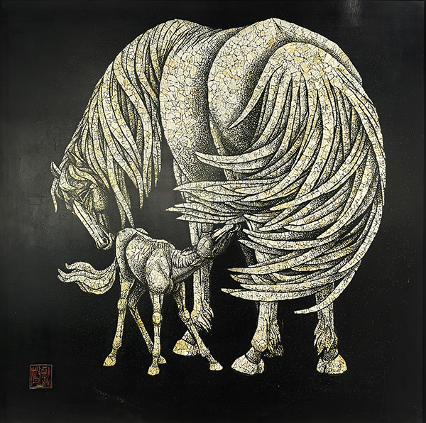 风雅颂·江西现代漆画观赏石精品展在南昌举行 展出漆画、奇石和盆景凤凰网江西_凤凰网