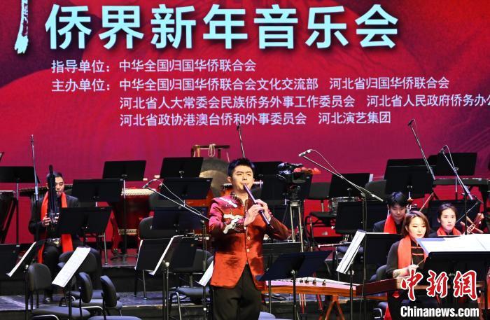 图为现场演奏曲目《橄榄树》。中新社记者 翟羽佳 摄