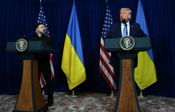 特朗普称与泽连斯基的会晤非常棒,但仍存在“一两个非常棘手的问题”