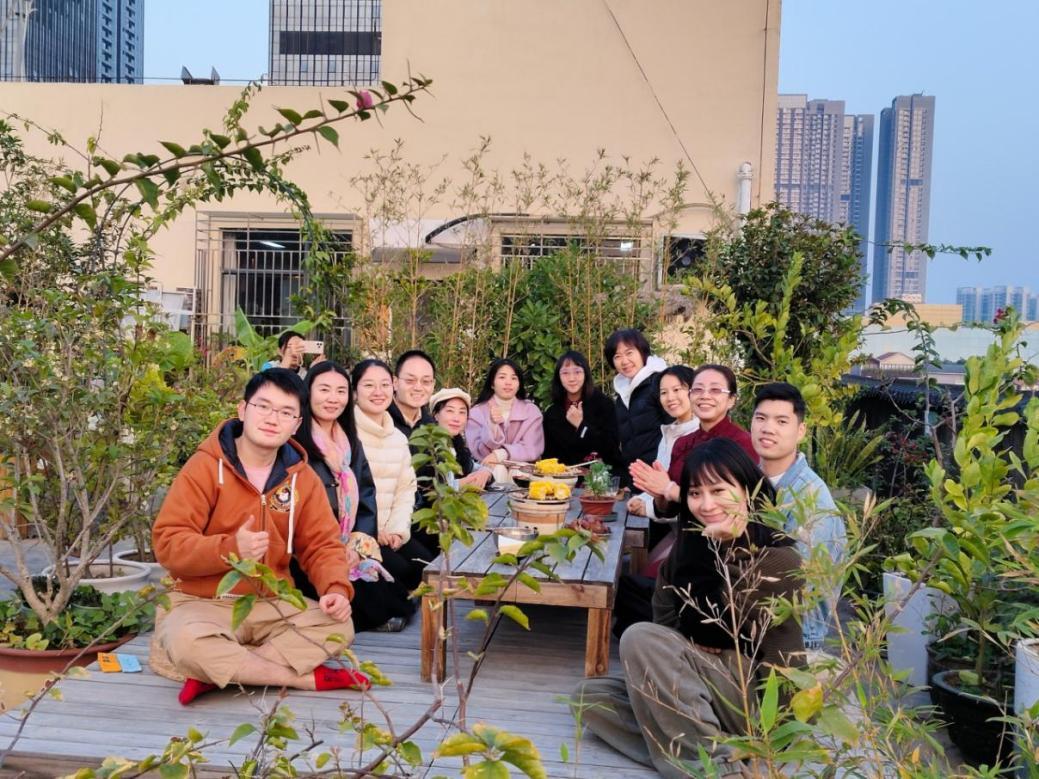 图 6 初级茶艺师班级团建