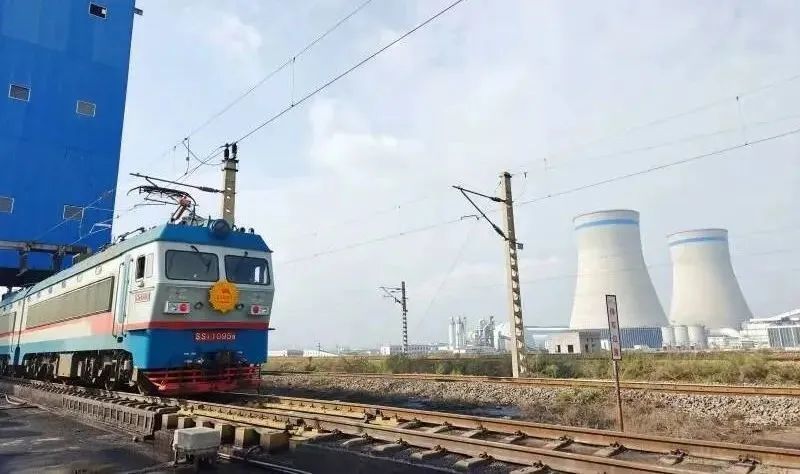 ▲电煤保供专列