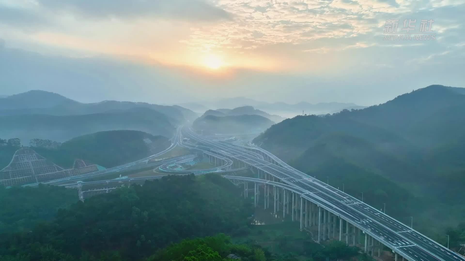广东阳信高速正式通车 粤西山区可直通粤港澳大湾区