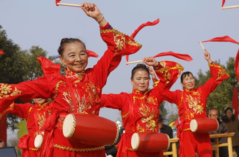 泰和县：迎新年（图）