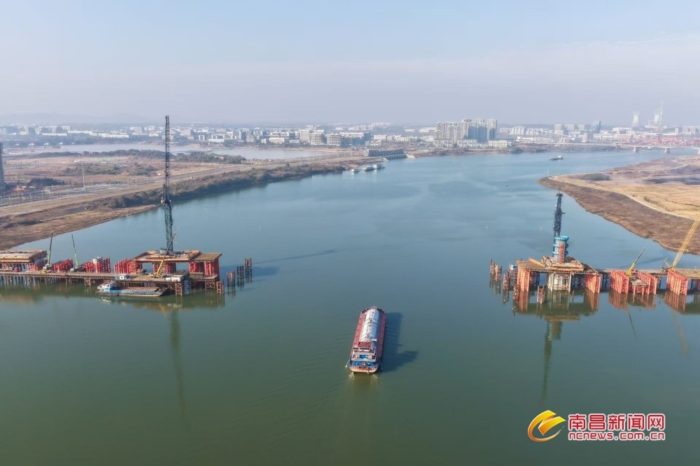 南昌汇贤大桥建设提速 计划于2026年12月全线贯通