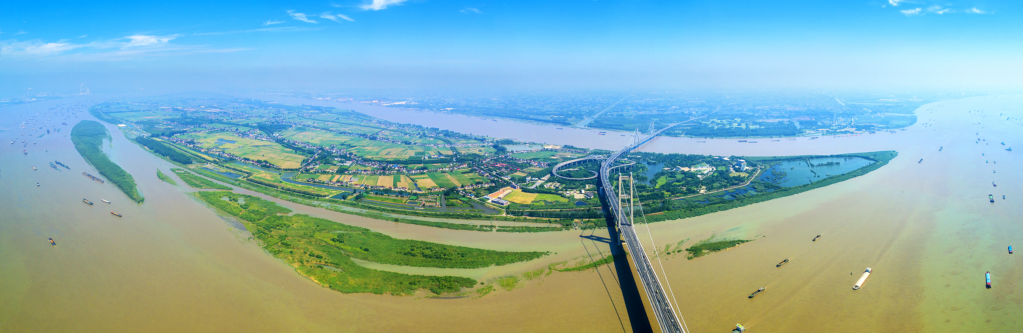 和美乡村世业——江中小岛世业洲:被誉为“看得见山、望得见水”“比画还漂亮”的和美乡村