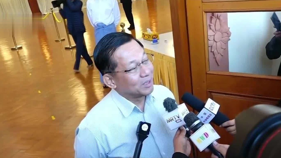 敏昂莱称总统人选须待缅甸议会程序产生