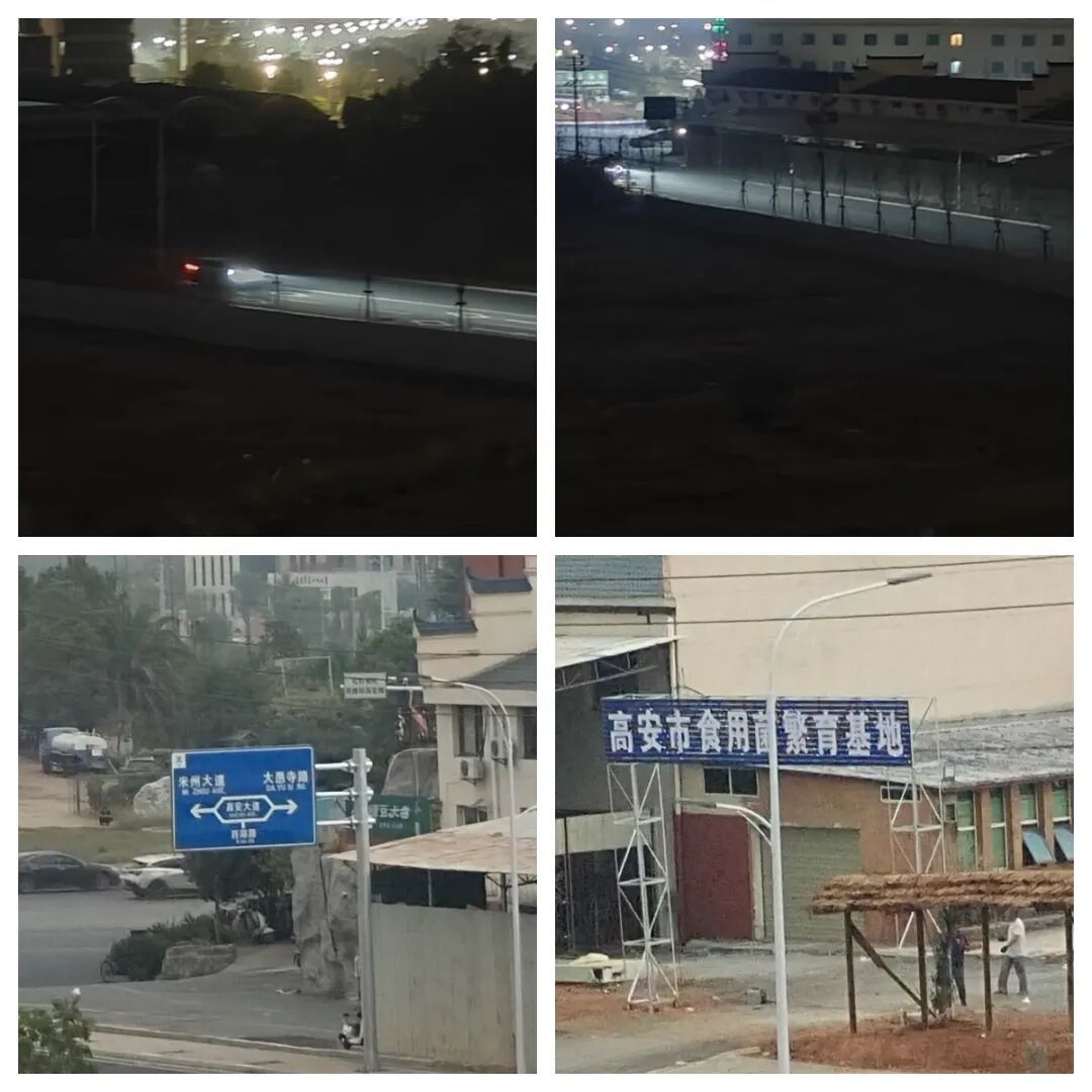 高安一路段路灯装好2月不见亮灯 市民称夜行提心吊胆