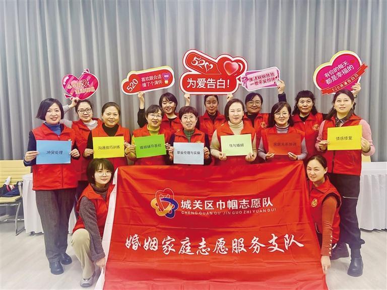 志愿服务项目团队合影