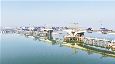 南昌昌南大桥合龙贯通 新南大道（G320）明年1月20日全线通车