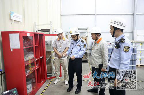 开展安全检查(图/受访单位提供)