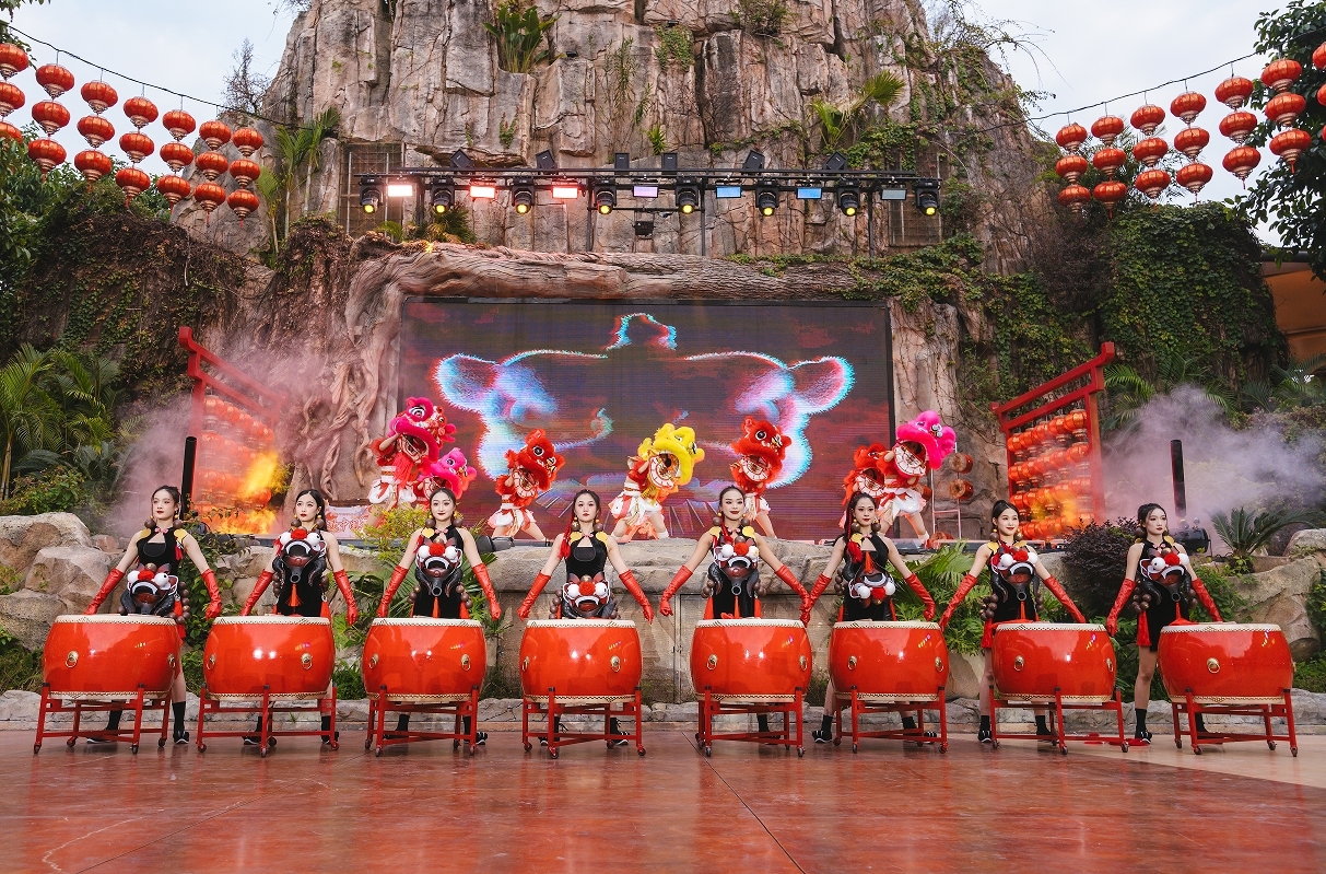 第一个世界非遗版春节!广东千古情景区“狂欢中国年”燃爆大湾区!