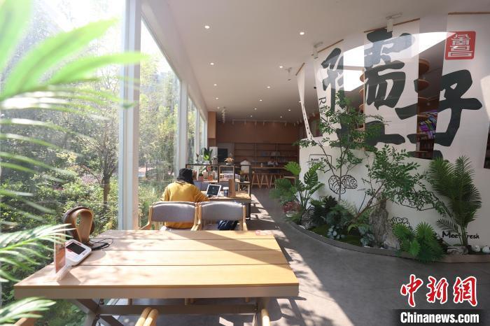 图为南昌孺子书房·经纬分馆。 刘力鑫 摄