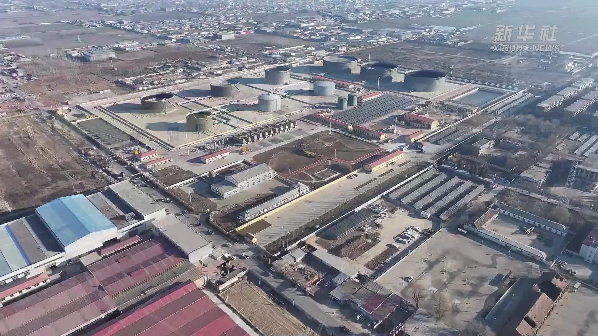 河北任丘：新能源发电助力华北油田实现清洁能源替代