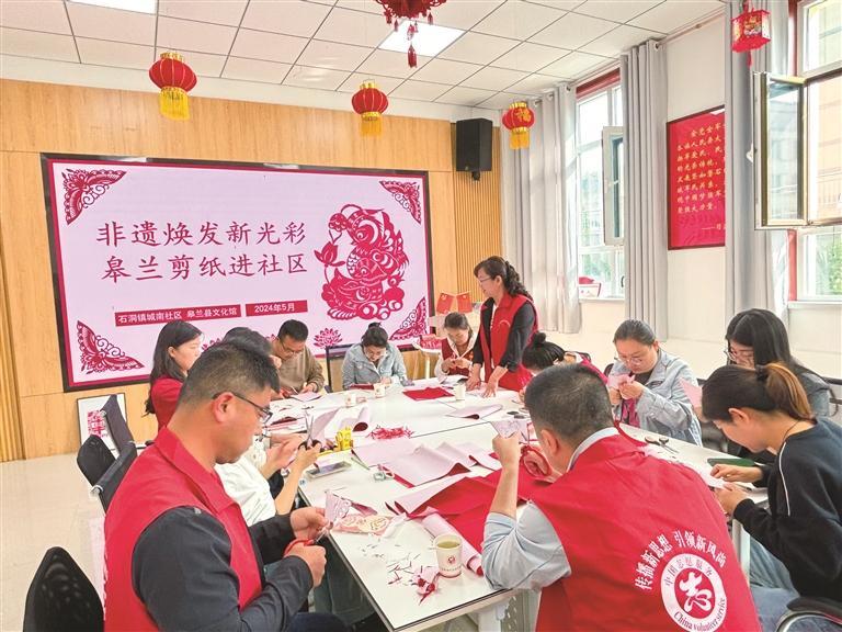 社区开展丰富的文娱活动