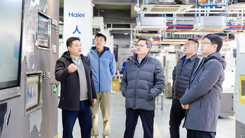 参观海尔智慧楼宇全球服务学院