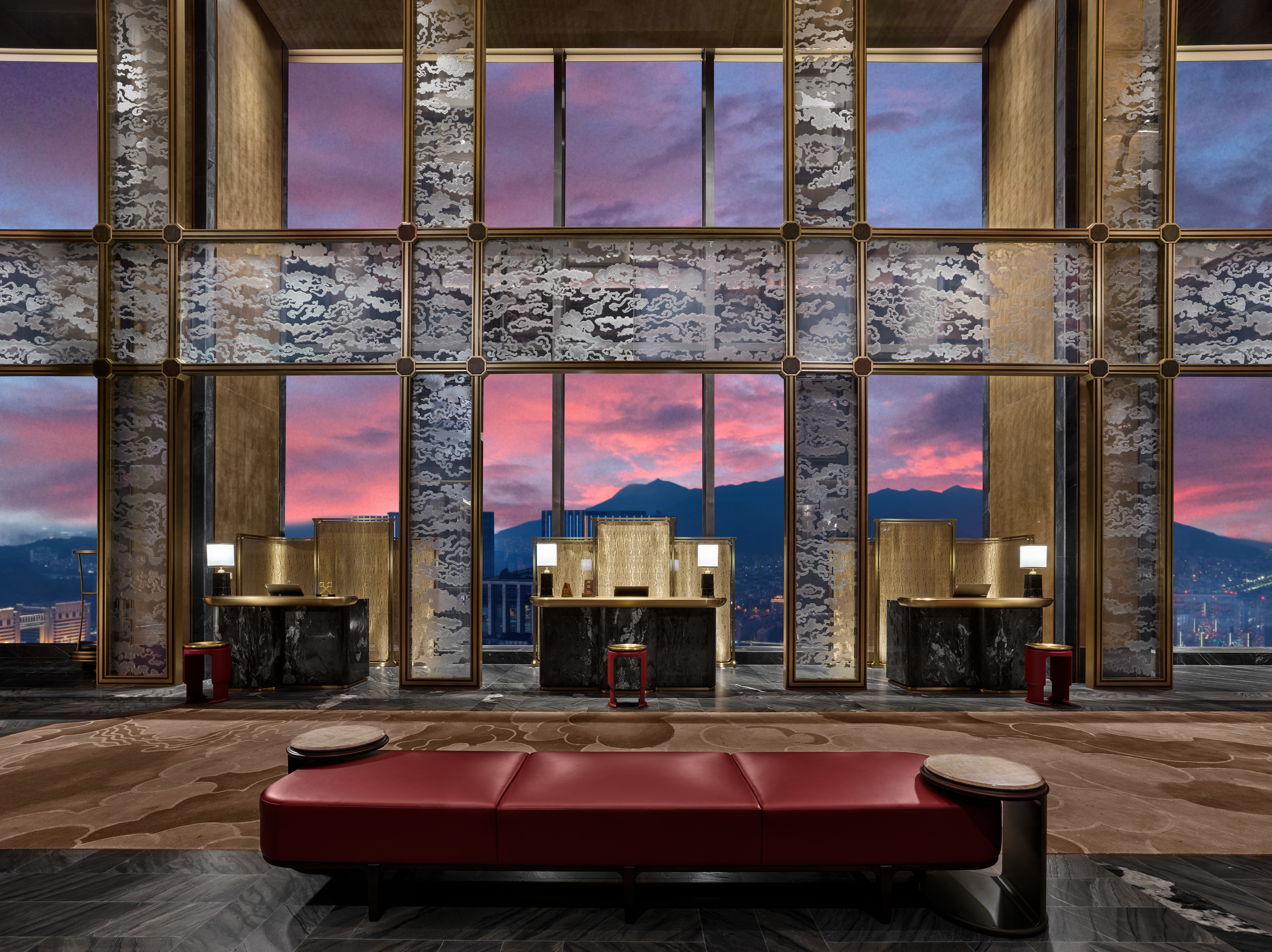 青岛美高梅华府酒店空中大堂