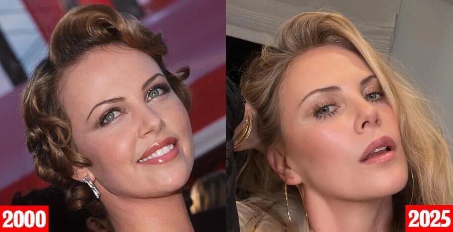 知名女星查理兹·塞隆因近照太年轻引发争议