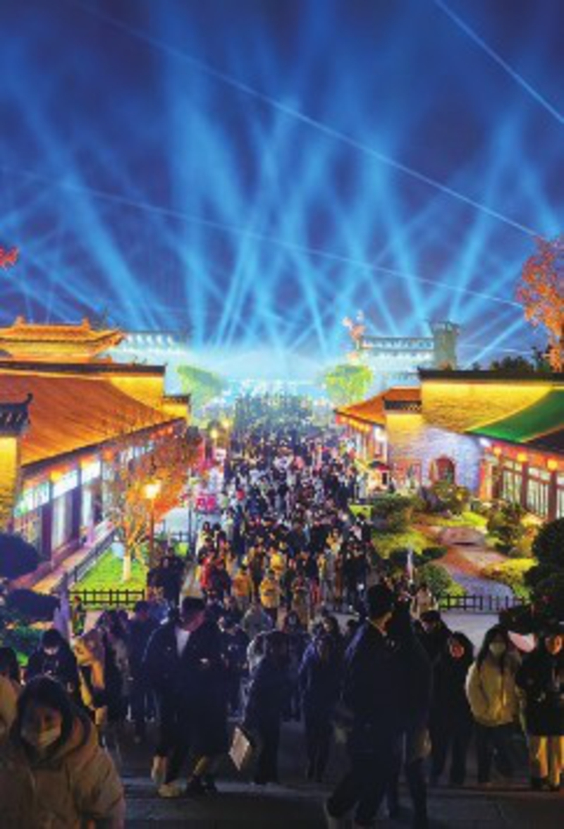 后河&middot;梦回庐陵景区分会场现场。