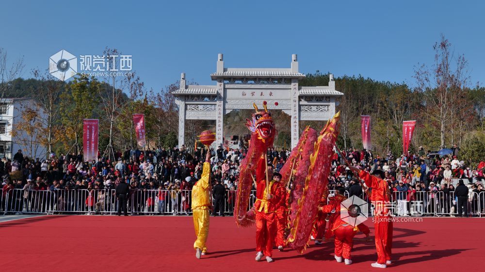 2024年12月31日，南昌市第二届龙腾狮跃迎年新系列活动在梅岭生态旅游度假区举行。