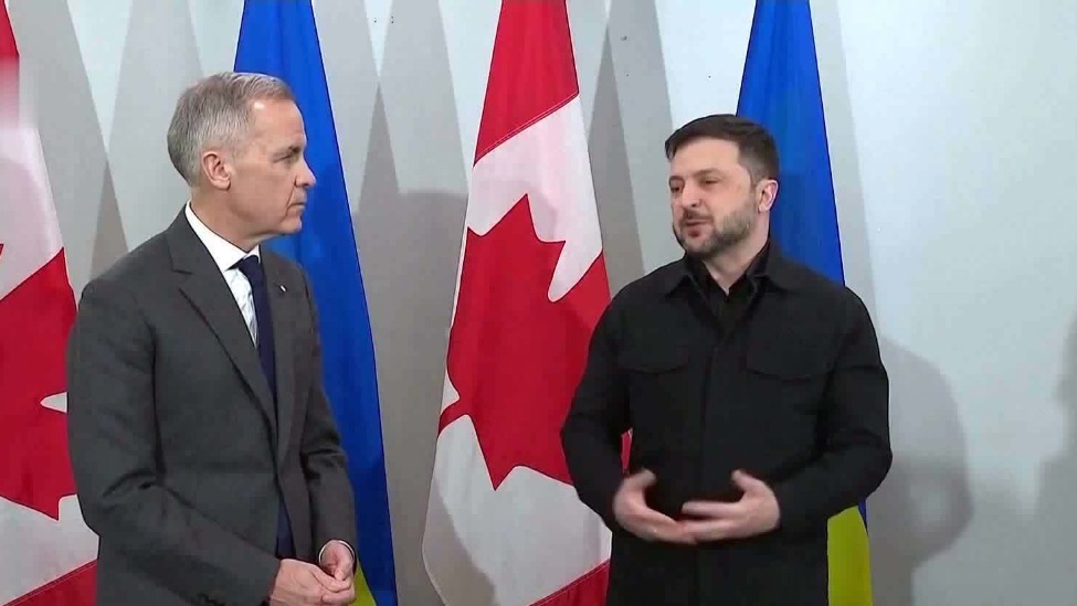 美乌元首会晤前，泽连斯基经停加拿大