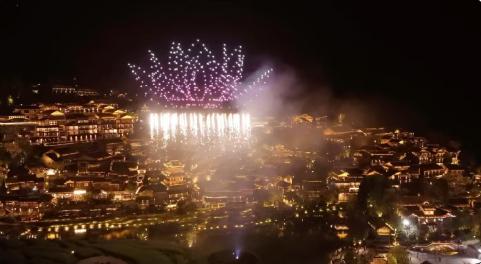 上秦淮焰火表演