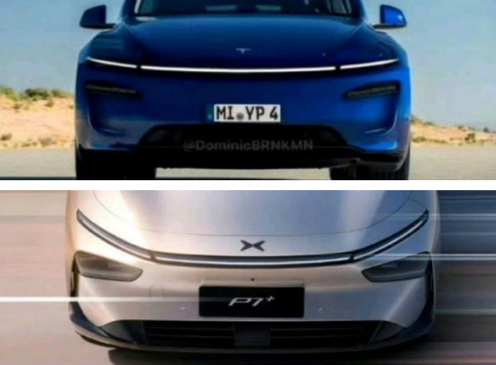 何小鹏复兴“撞脸”特斯拉新Model Y ：好的蓄意老是心有灵犀